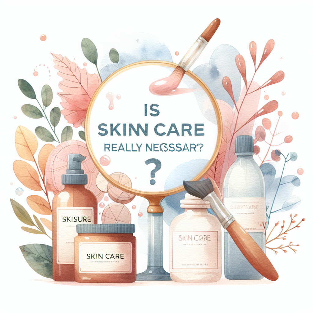 シミ対策スキンケアは本当に必要なのか？