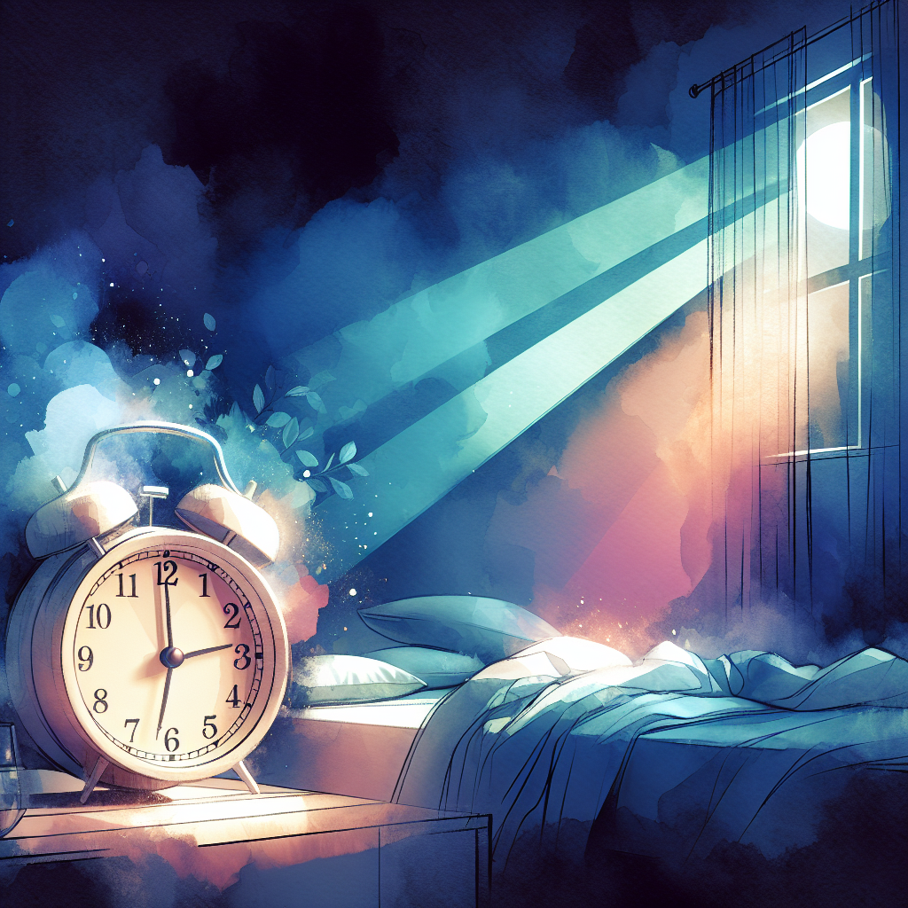 夜中に目が覚める原因とは?