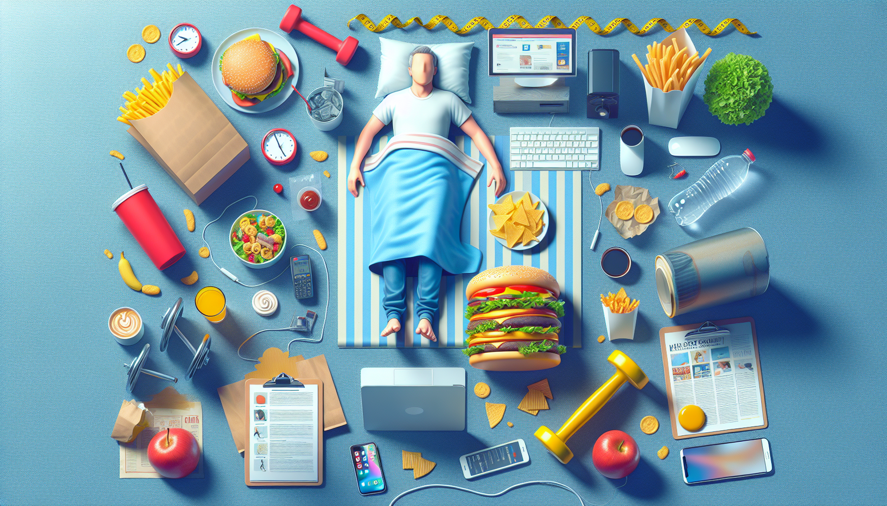 太りやすい生活習慣が続くと、体は「ため込みモード」になりやすいです