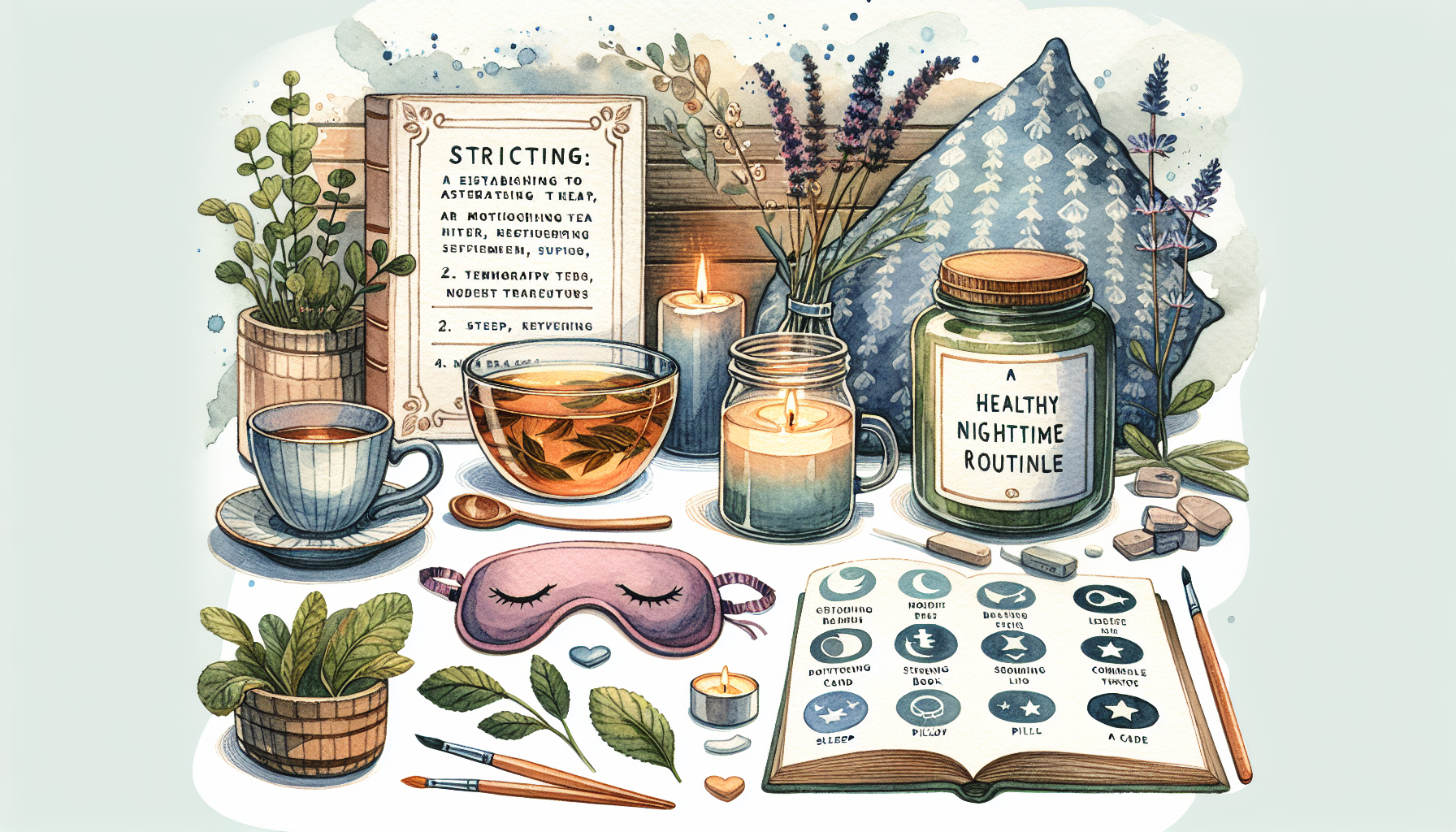 具体的な健康的な夜習慣の実践法