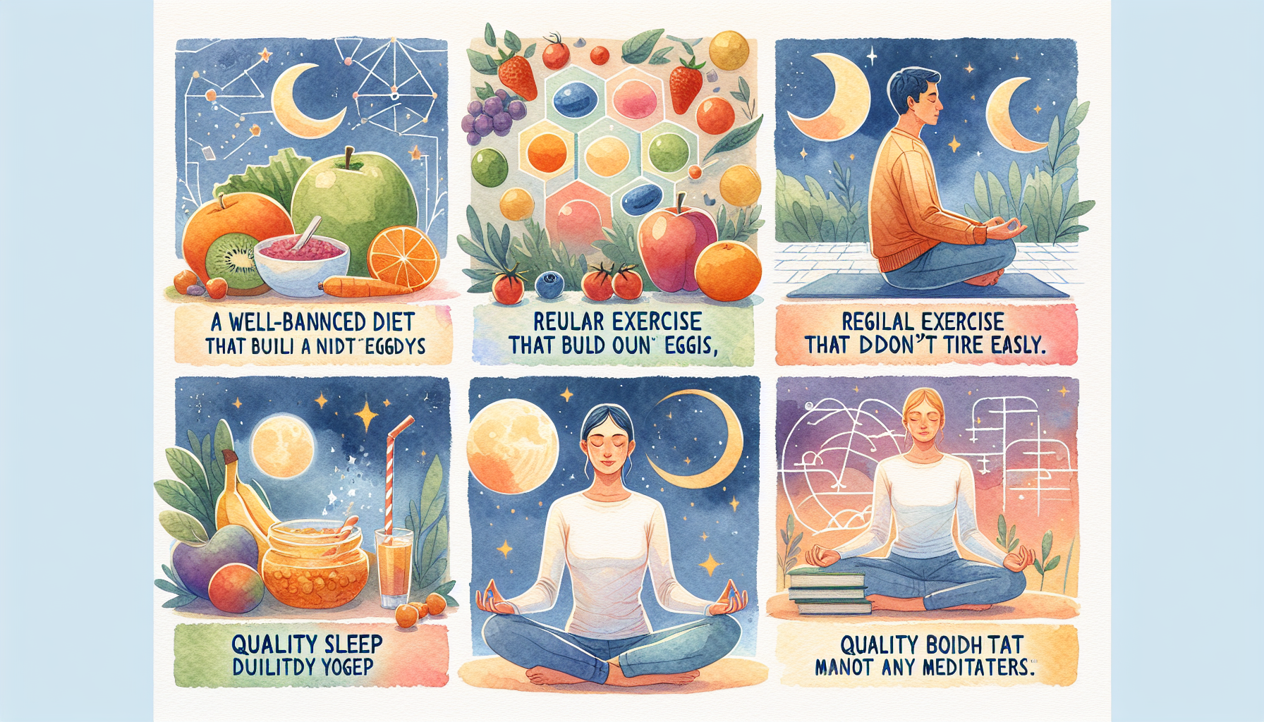 具体例を挙げて疲れにくい体を作る習慣を紹介