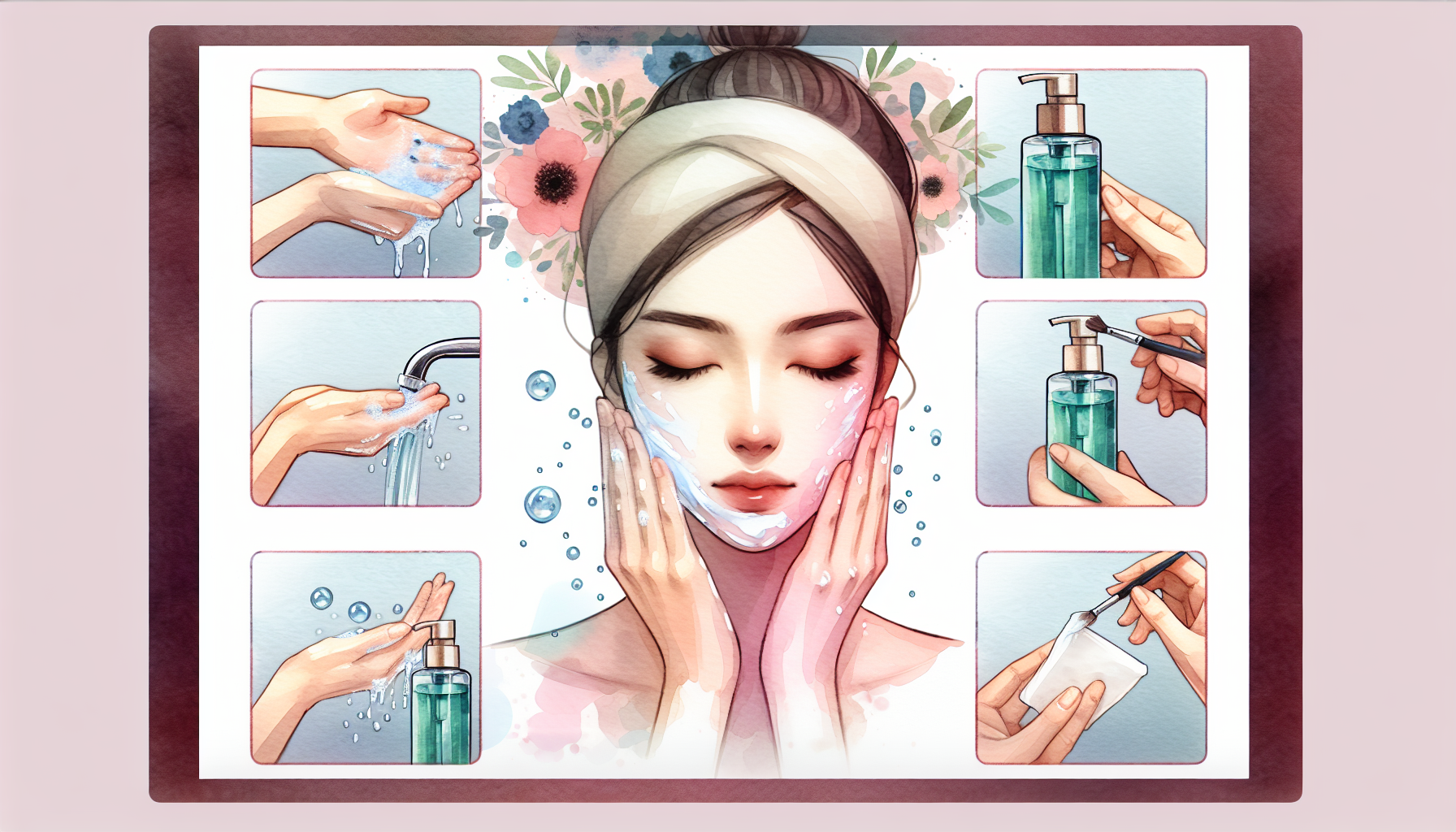 正しい洗顔方法とは